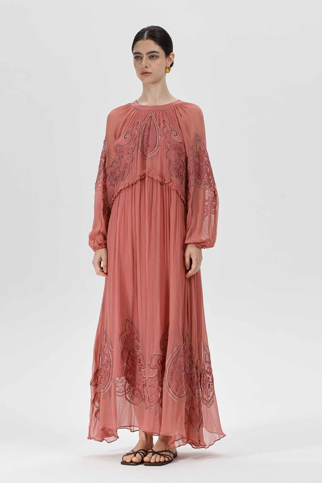 Mila Embroidered Dress