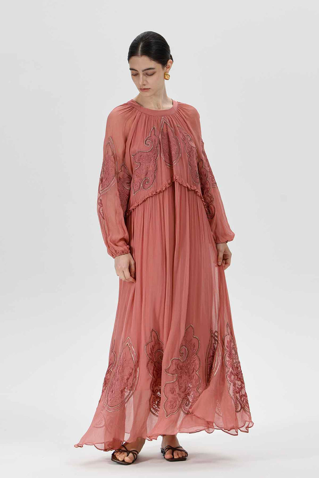 Mila Embroidered Dress