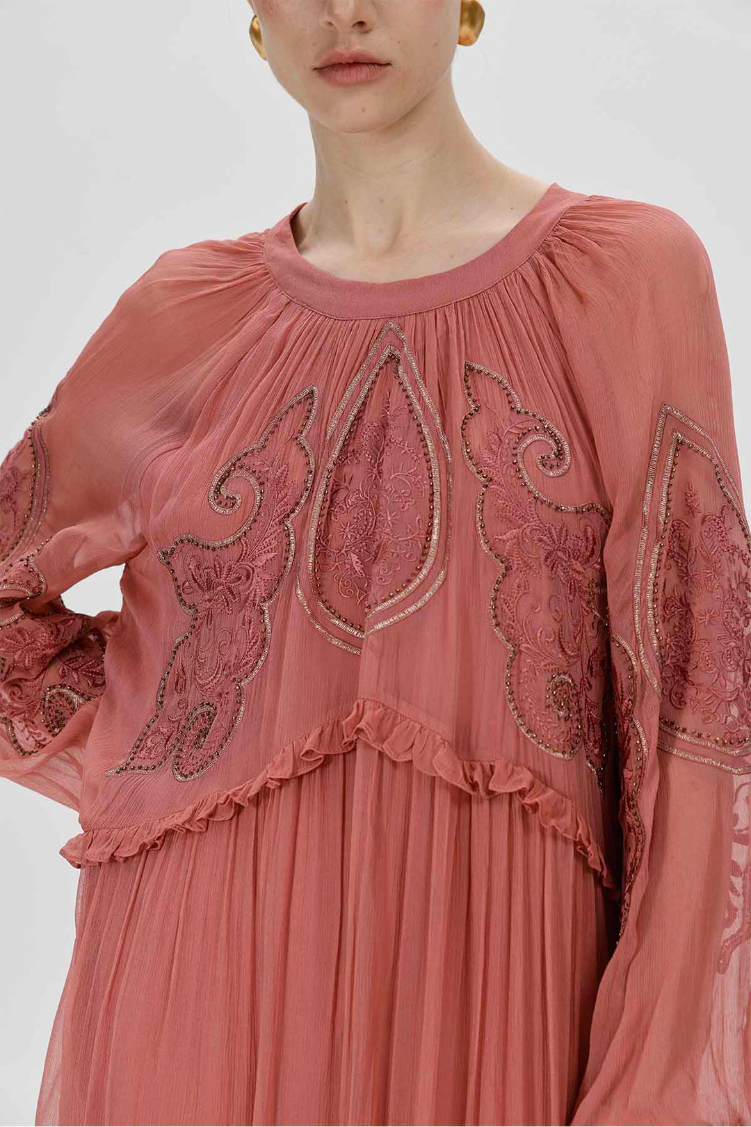 Mila Embroidered Dress