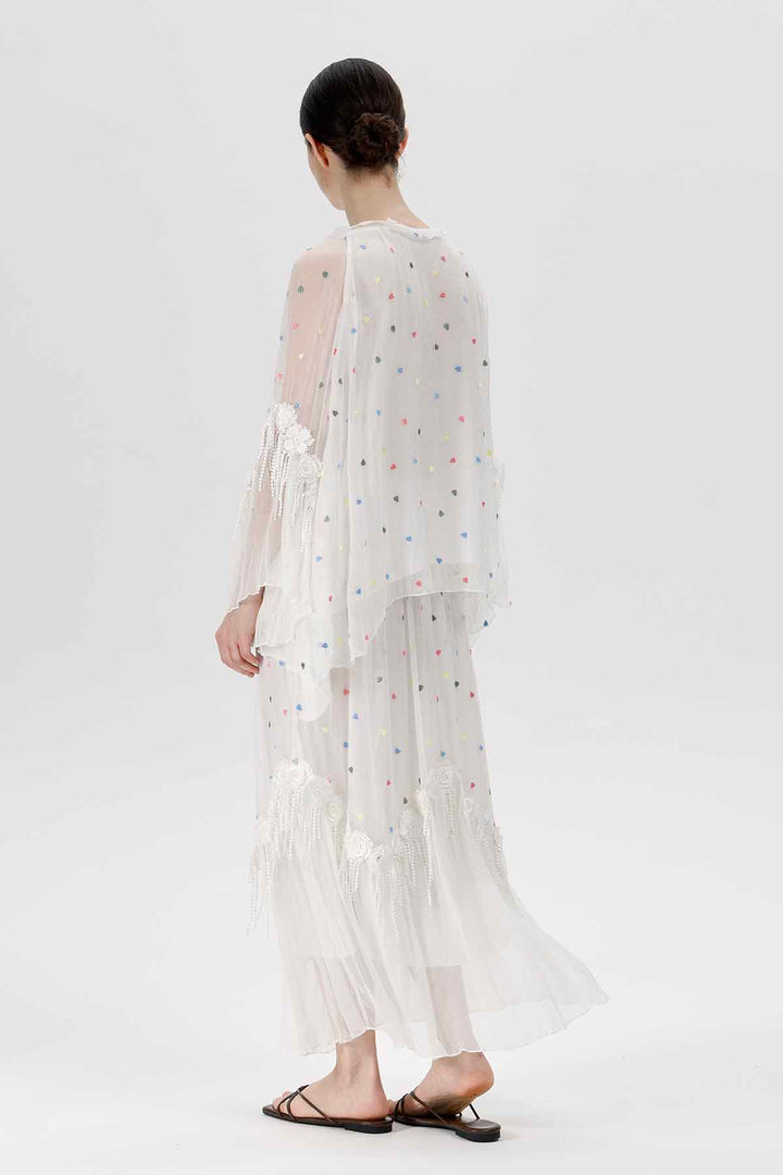 Celeste Polka Dot Two Set