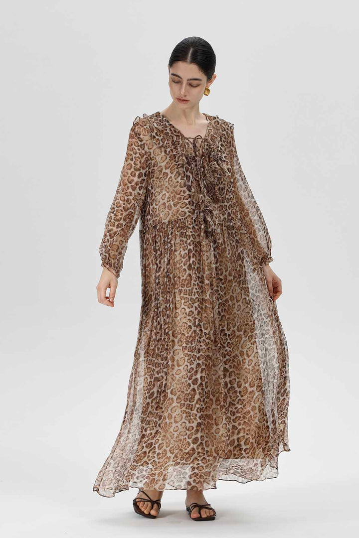 VESTIDO DE SEDA ELORA