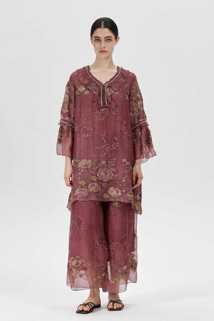 Seraphine Embroidered Set