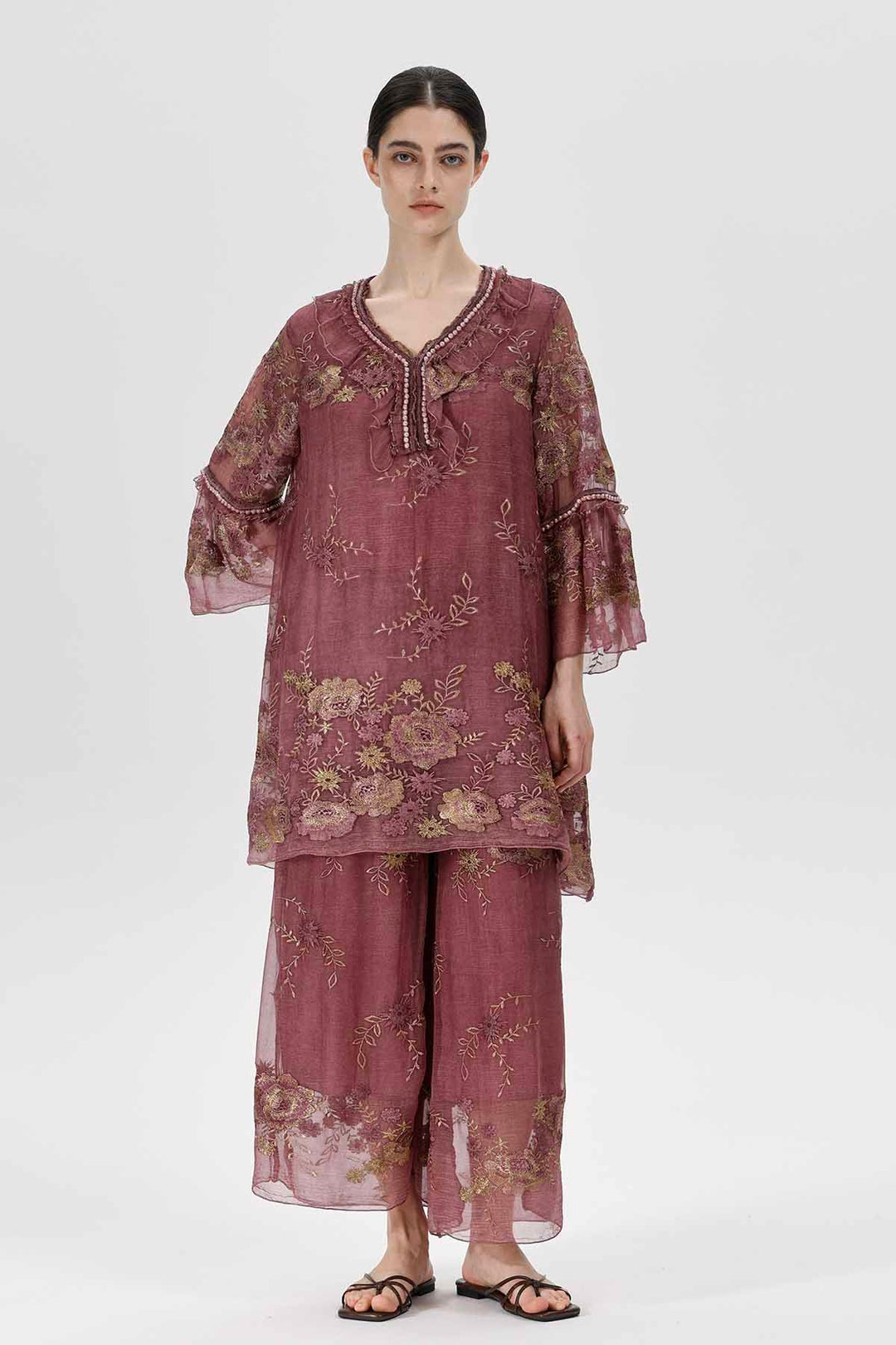 Seraphine Embroidered Set