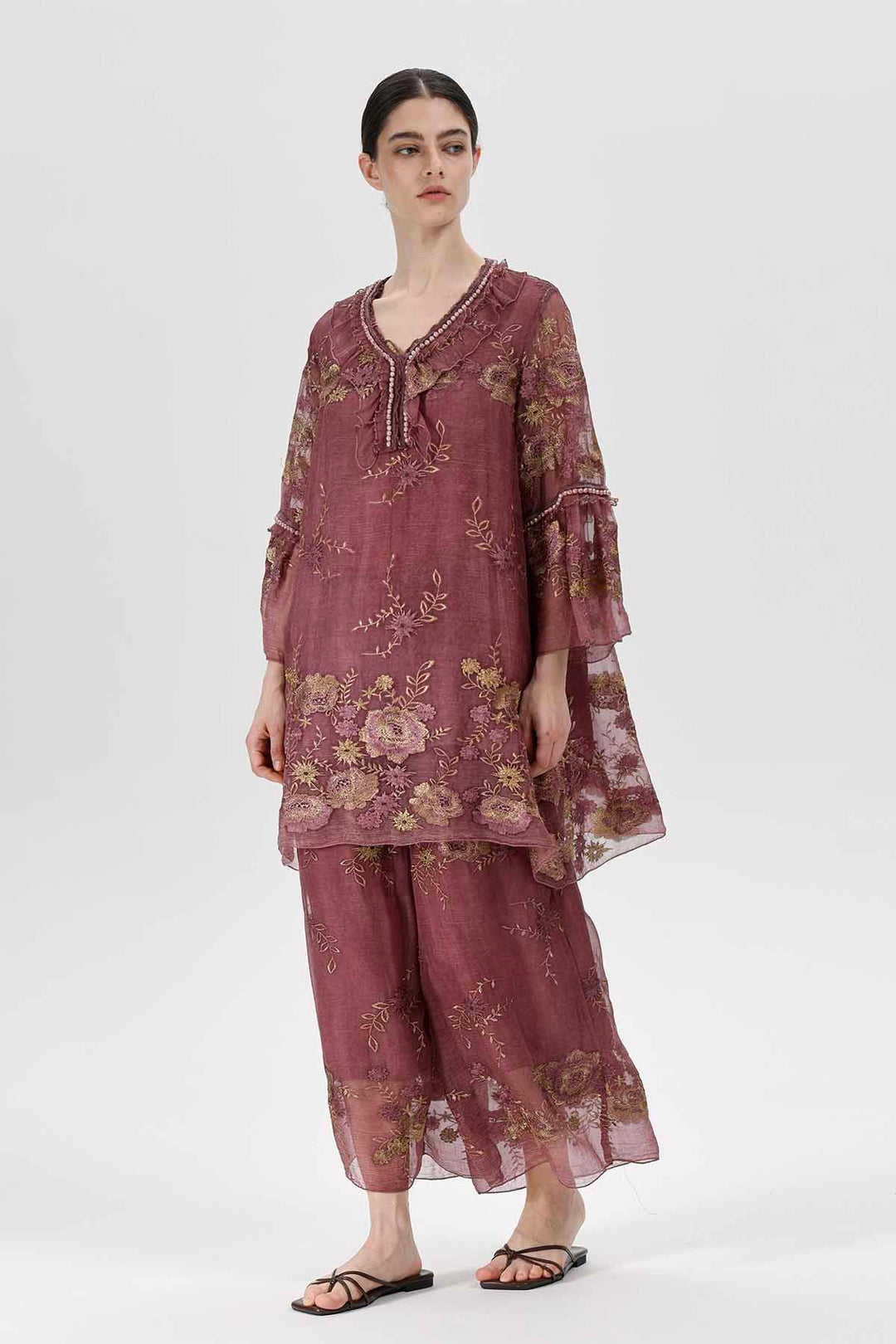 Seraphine Embroidered Set