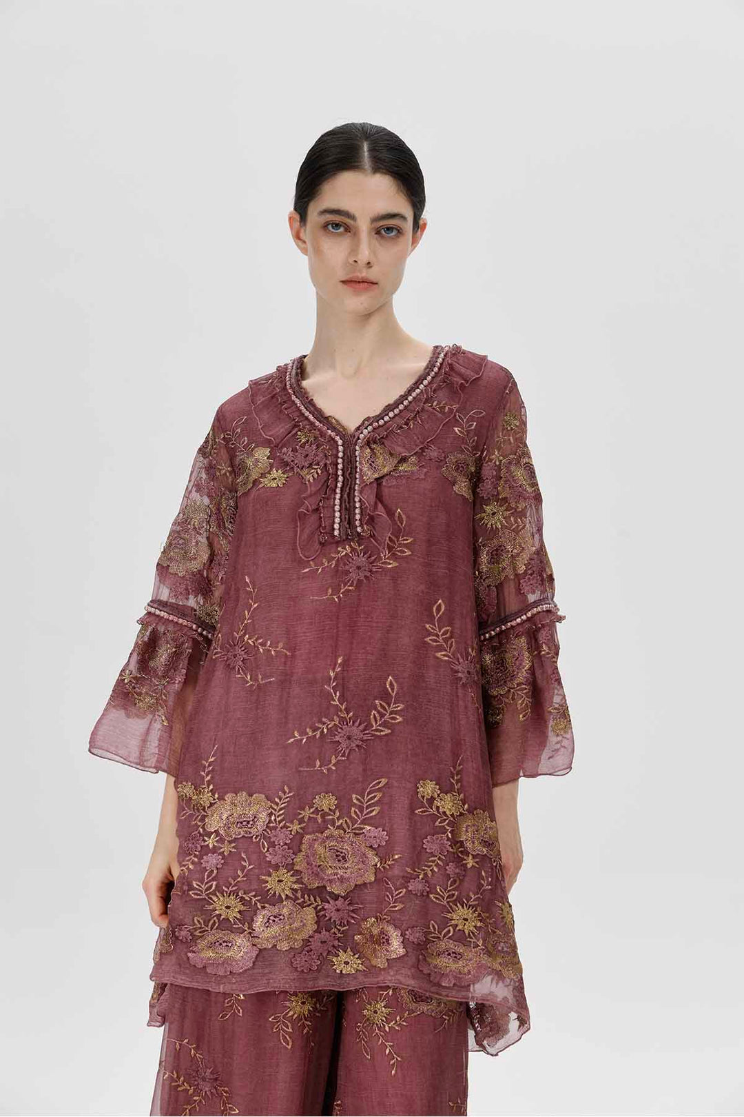 Seraphine Embroidered Set