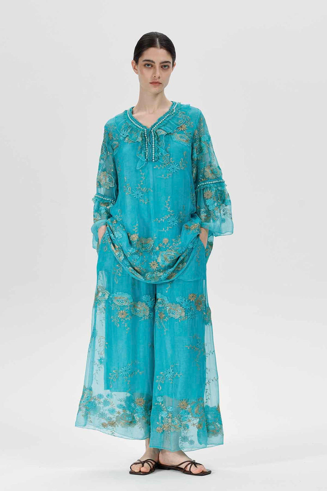 Seraphine Embroidered Set