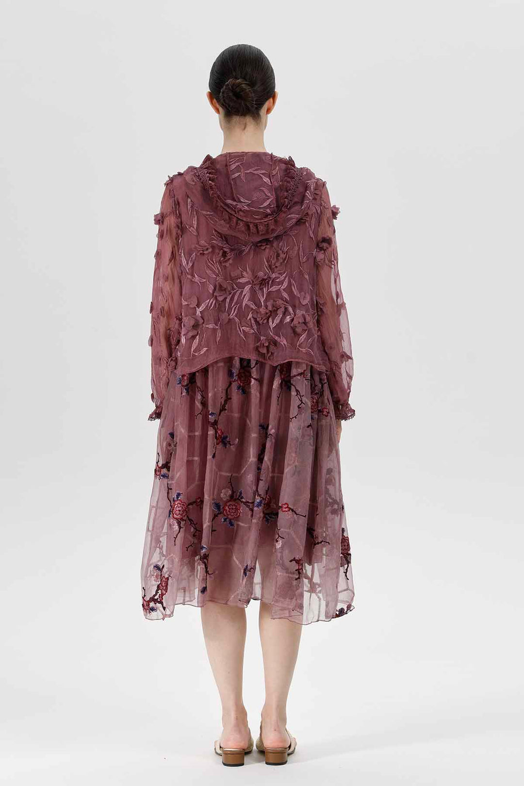 Vestido bordado Ashlie