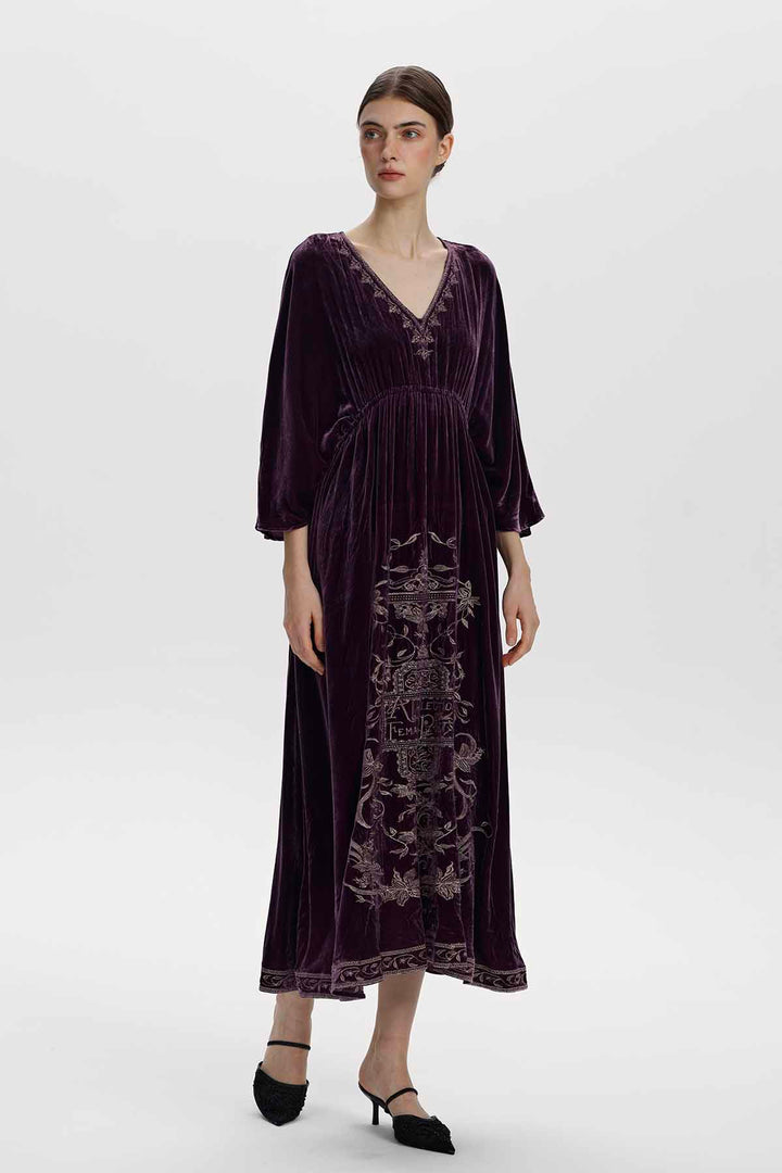 Amalia Velvet Dress