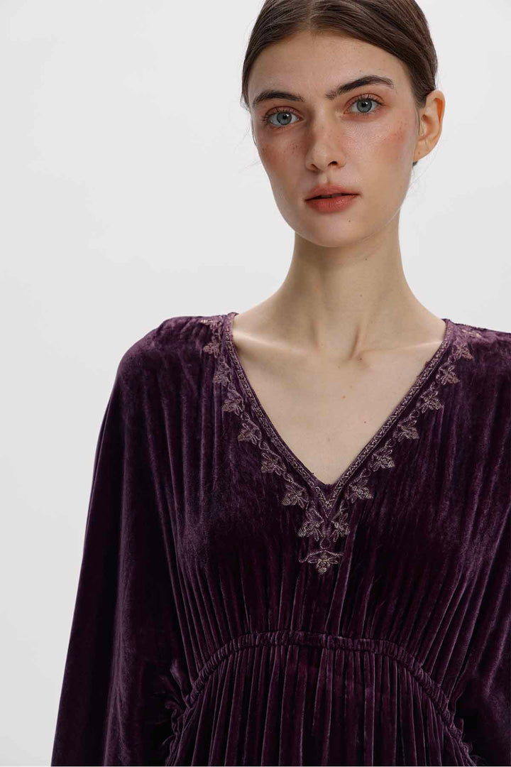 Amalia Velvet Dress