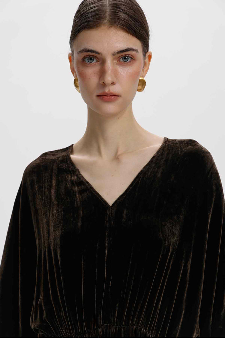 Giselle Velvet Dress