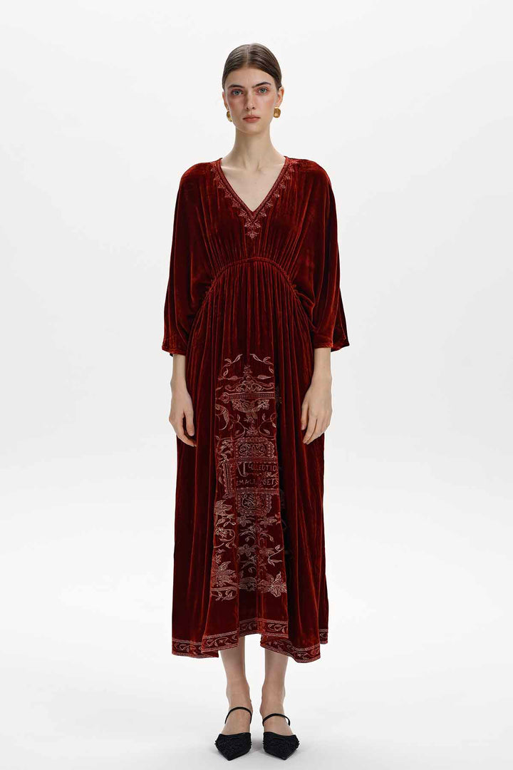 Amalia Velvet Dress