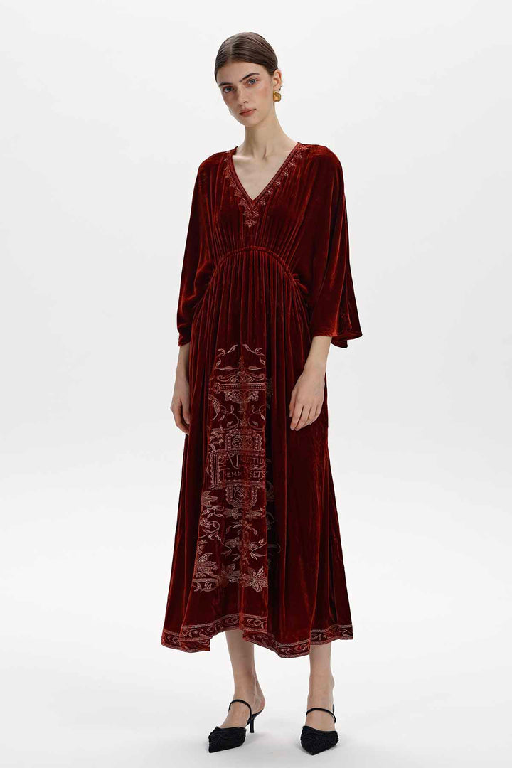 Amalia Velvet Dress