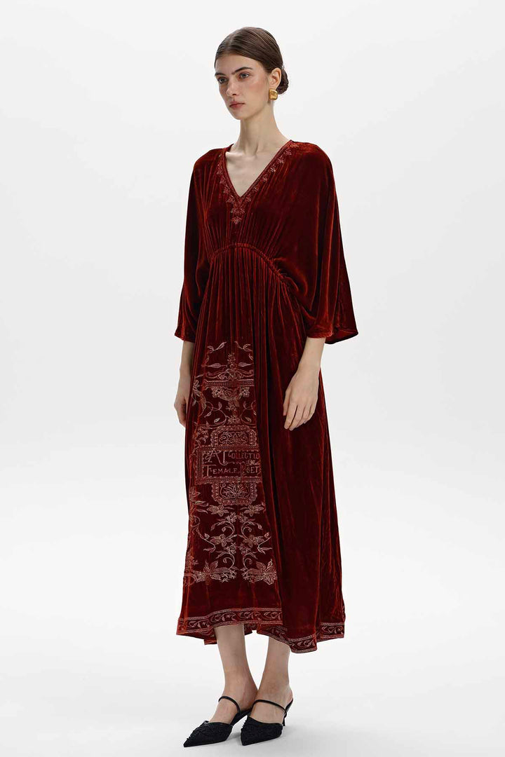 Amalia Velvet Dress