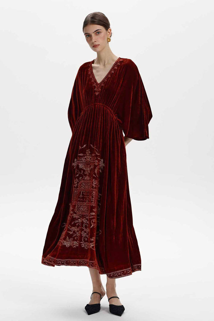 Amalia Velvet Dress