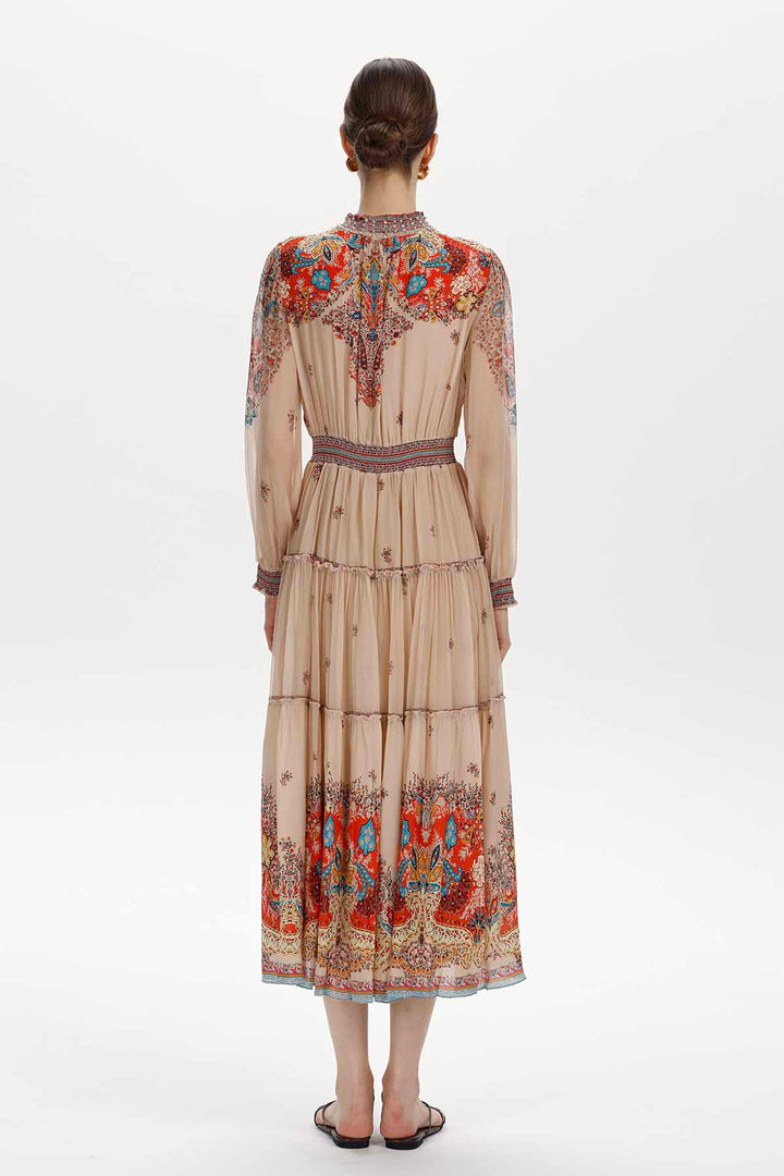 Tullia Printed Midi Dress