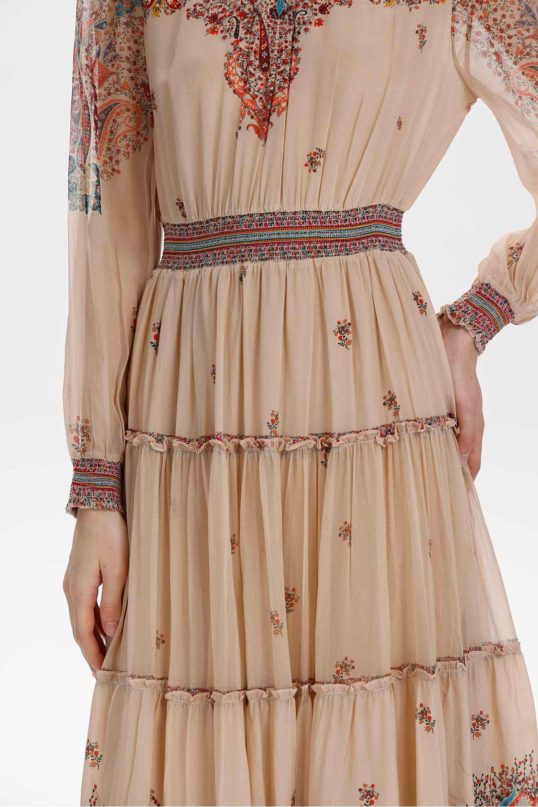 Tullia Printed Midi Dress