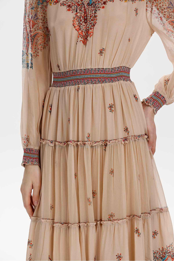 Tullia Printed Midi Dress