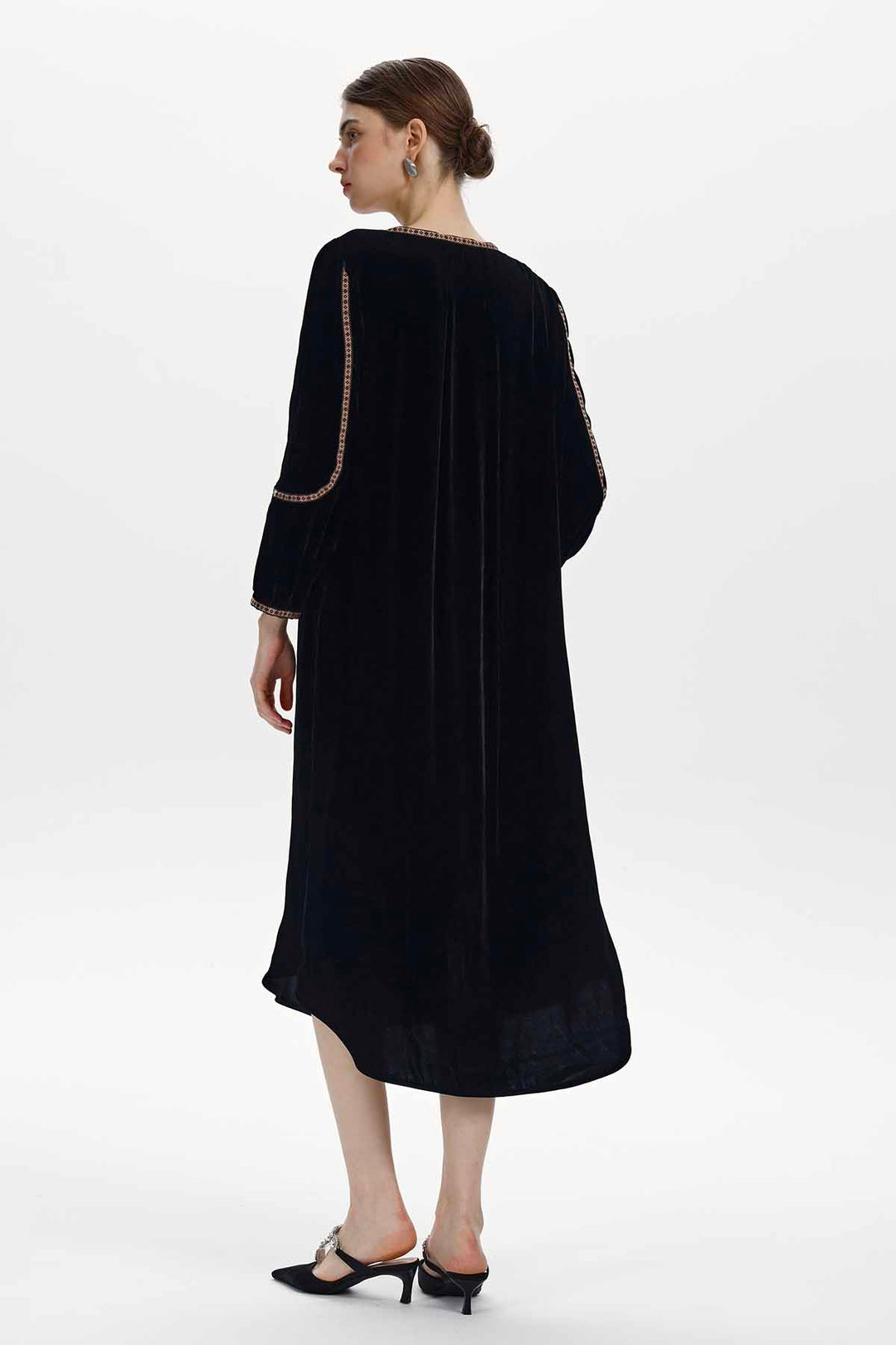 Verena Velvet Midi Dress
