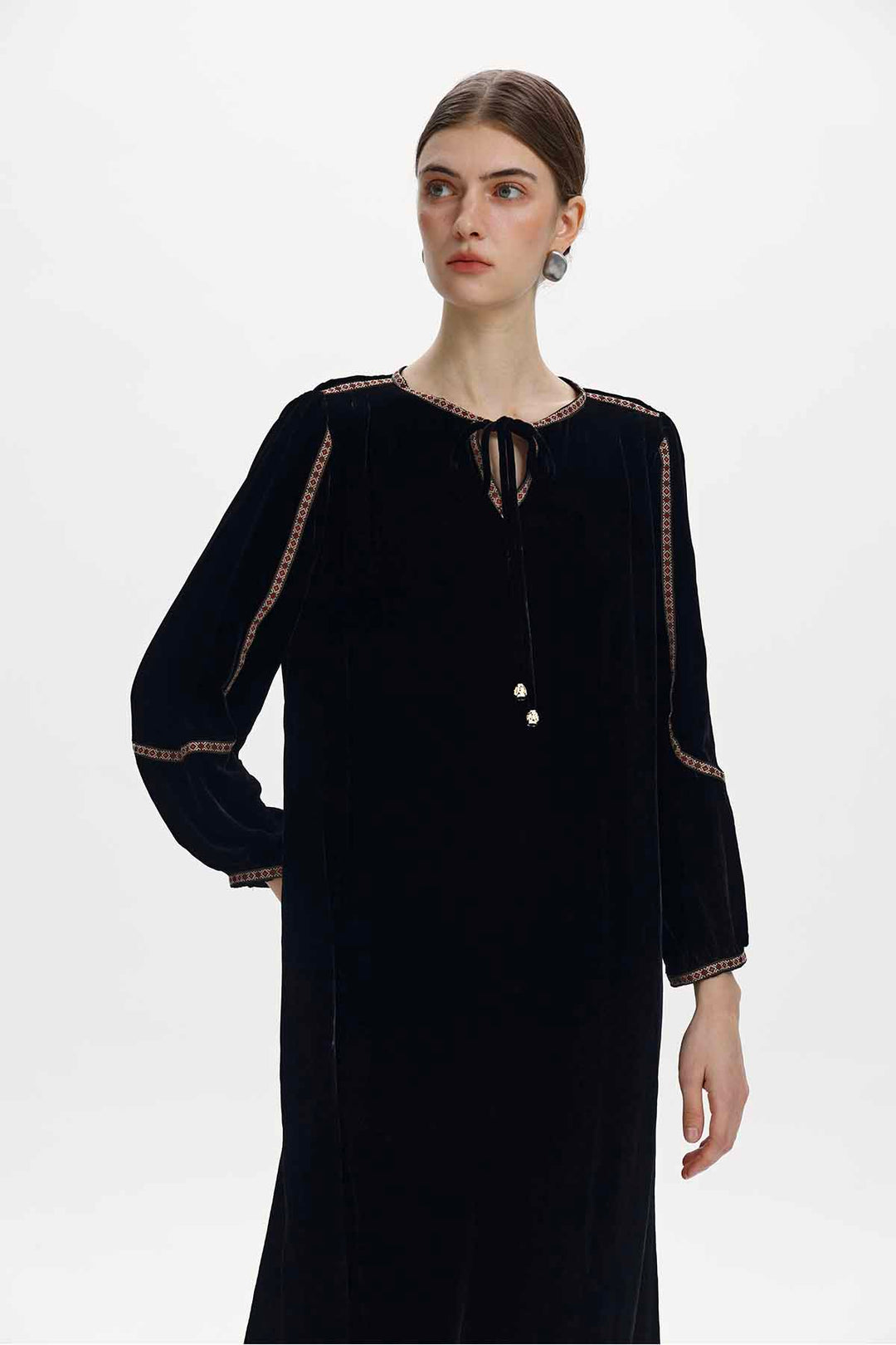 Verena Velvet Midi Dress
