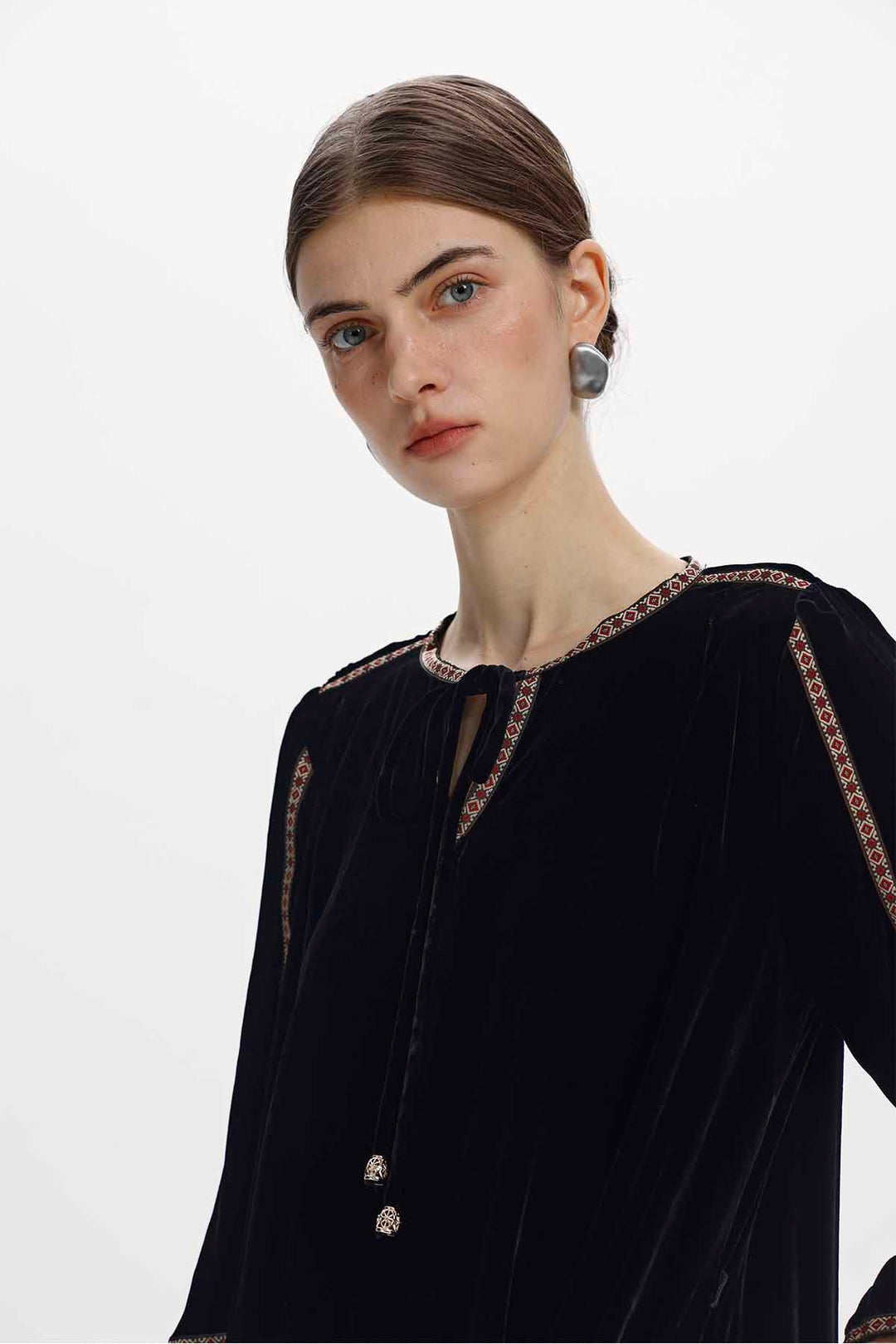 Verena Velvet Midi Dress