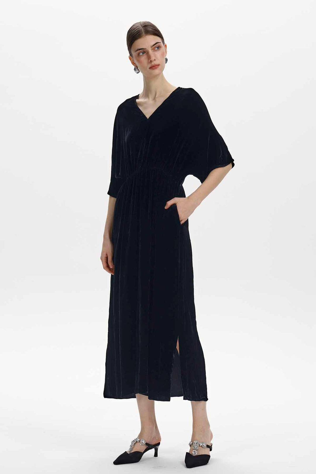 Giselle Velvet Dress