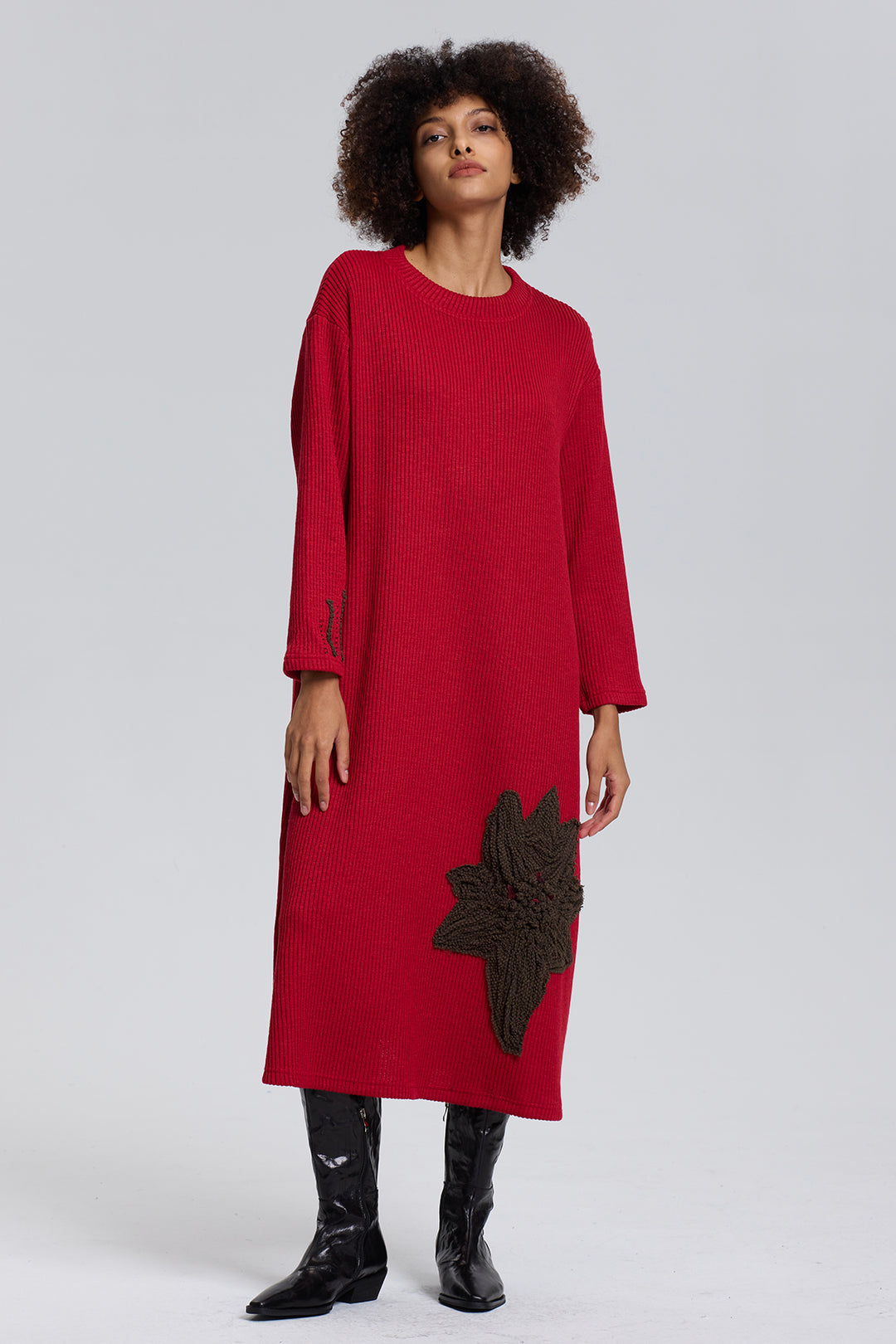 Gloria Cozy Knit Dress