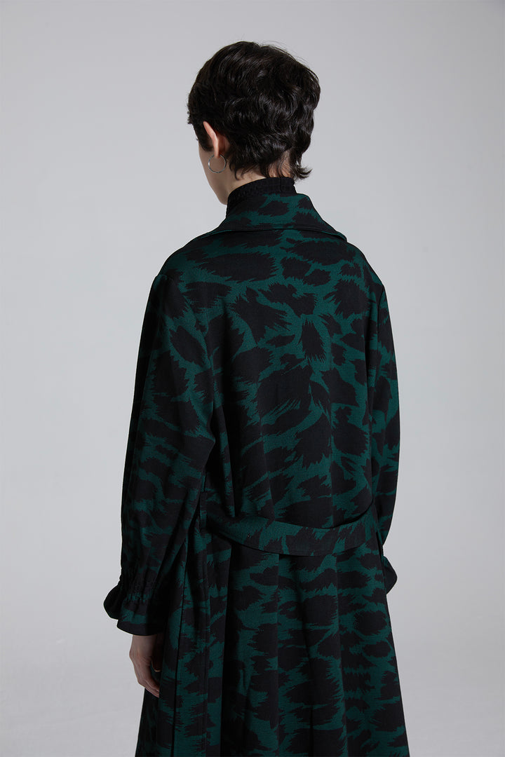 Mazzy Leopard Maxi Coat