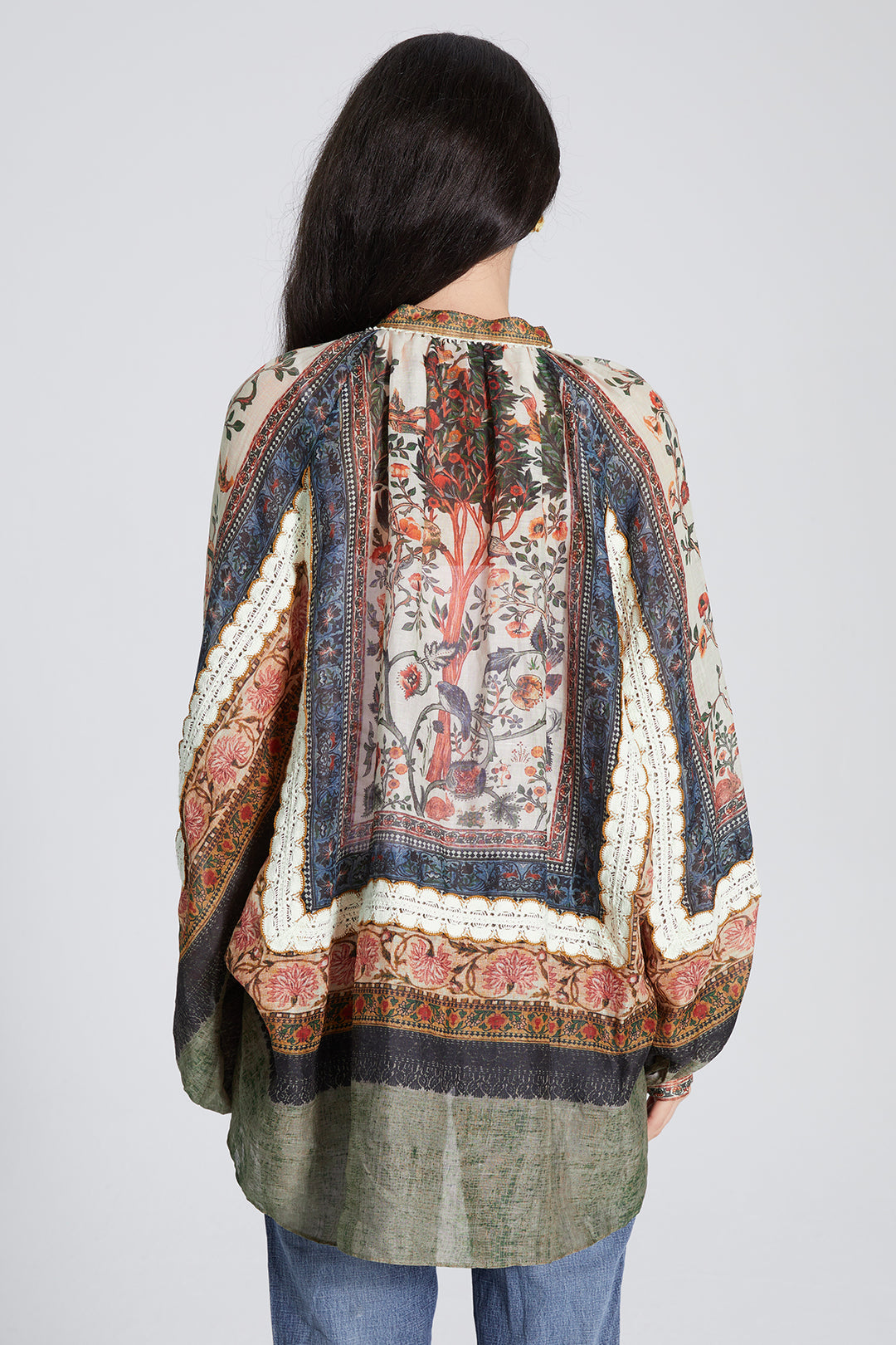 Amura Ethnic Linen Top