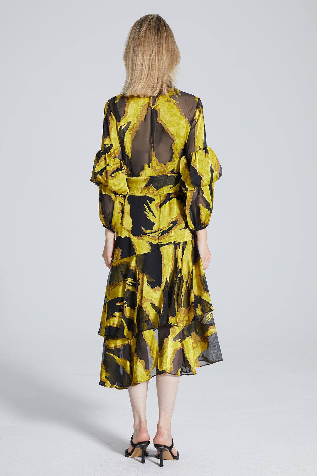 Imani Print Wrap Dress