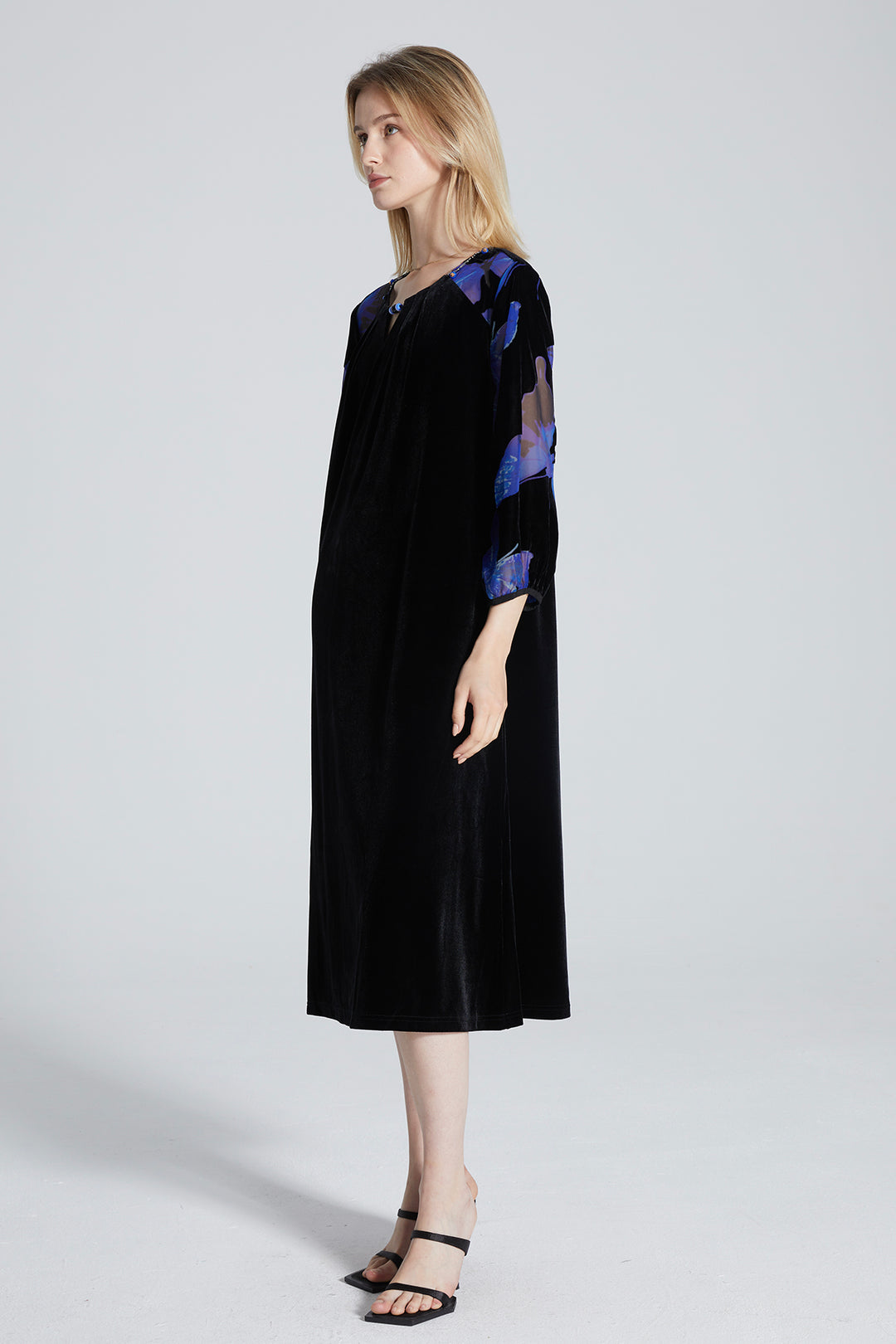 Hera Elegant Velvet Dress