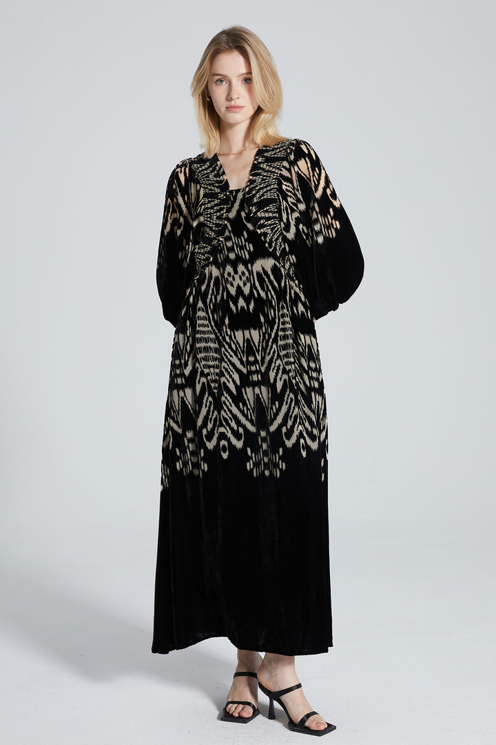 Suzie Velvet Maxi Dress