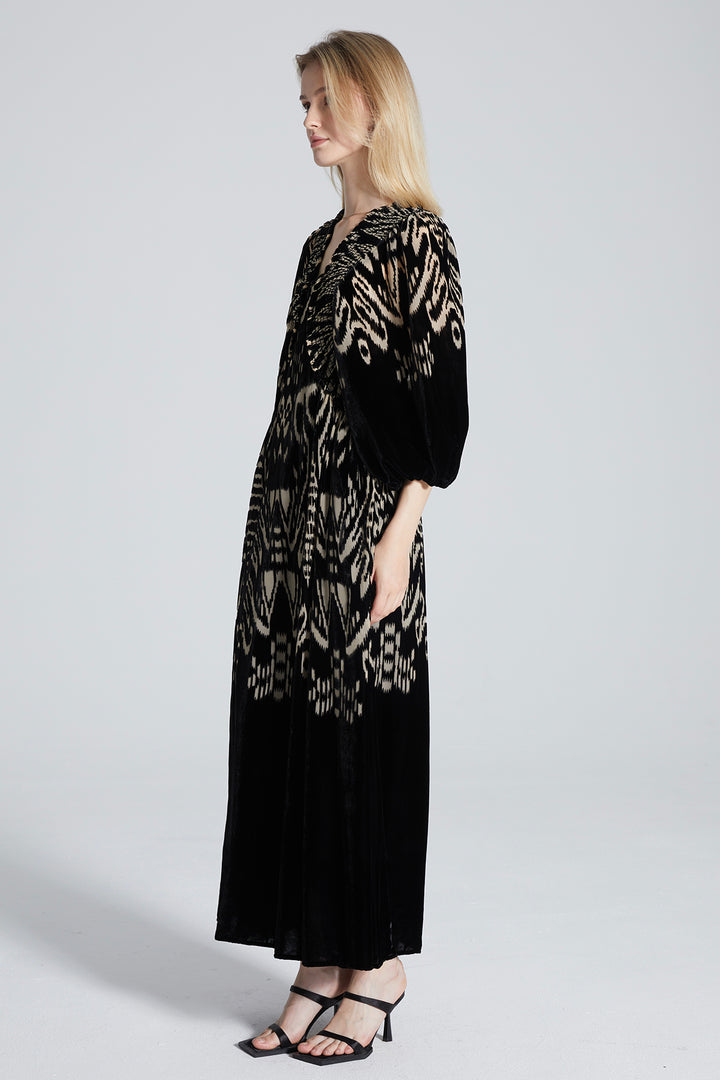 Suzie Velvet Maxi Dress