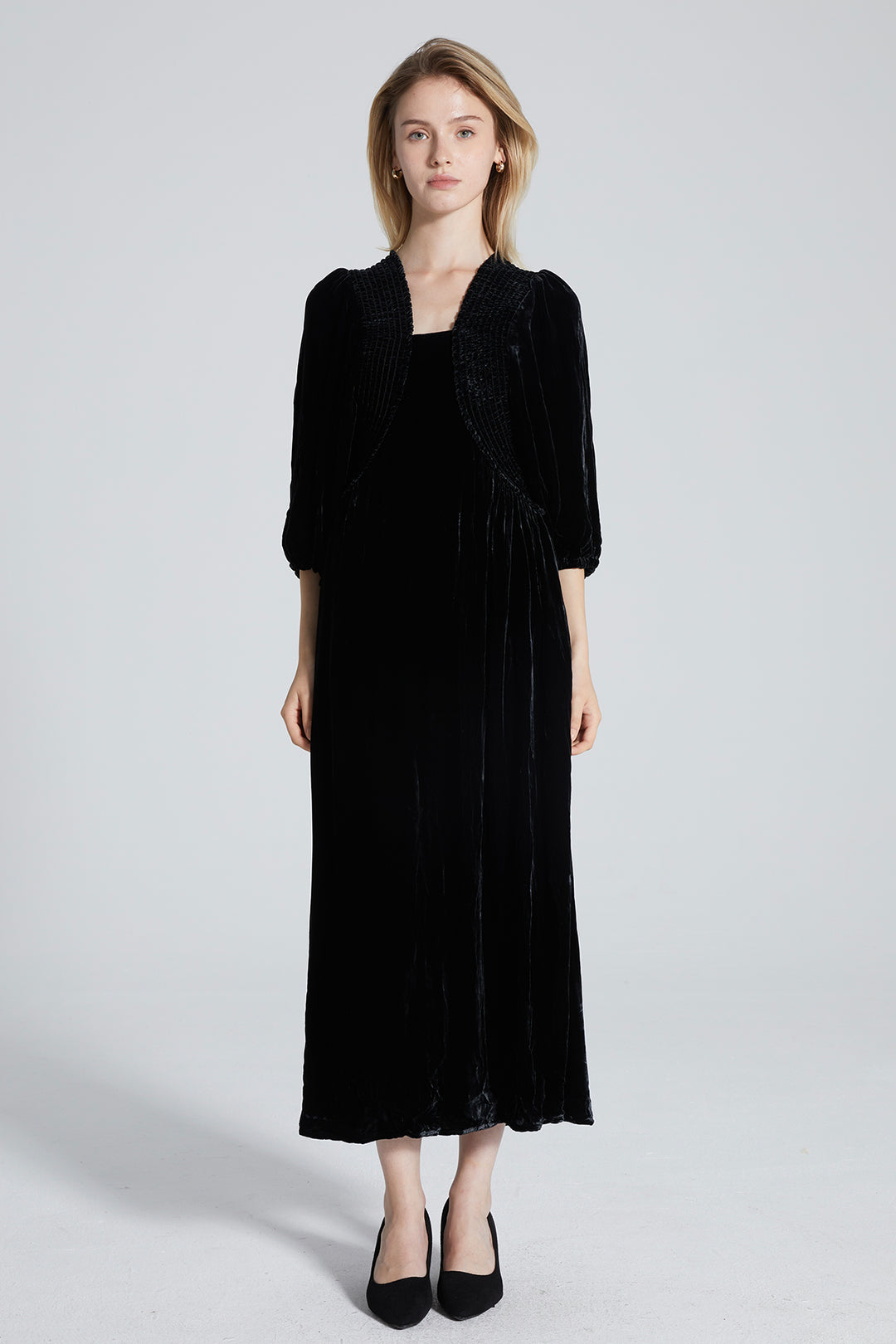 Suzie Velvet Maxi Dress