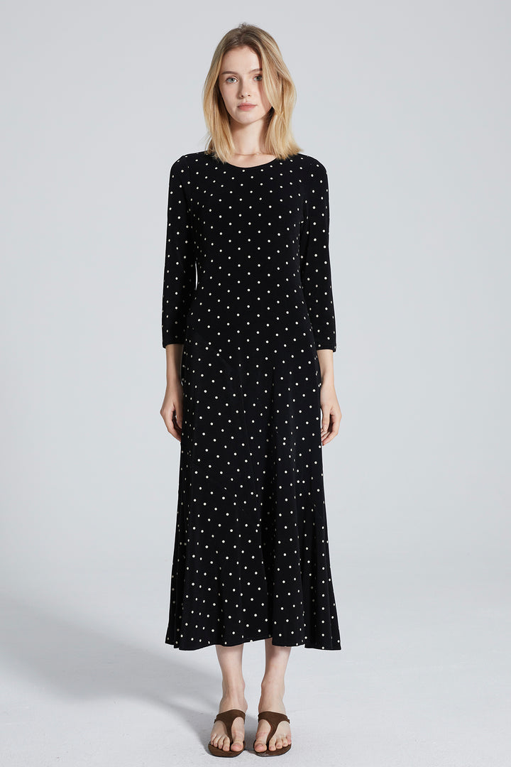 Roslyn Polka Dot Dress