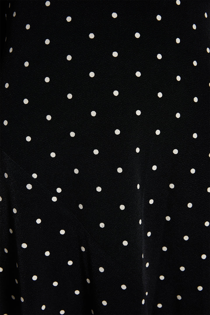 Roslyn Polka Dot Dress