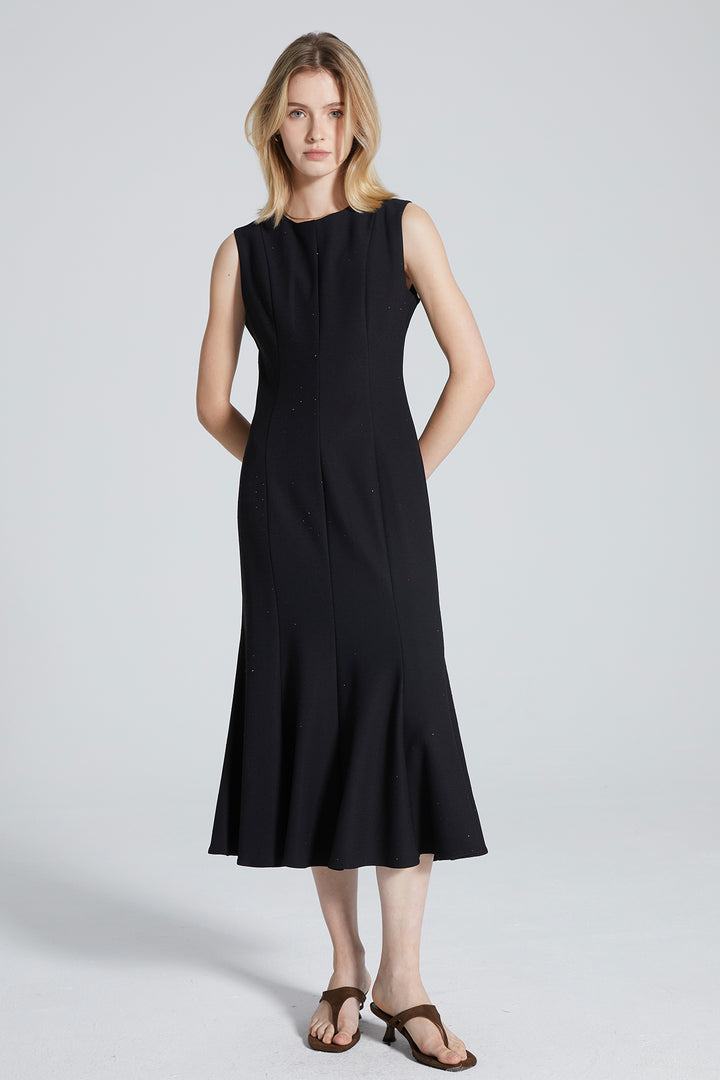 Jesse Sleeveless Black Dress