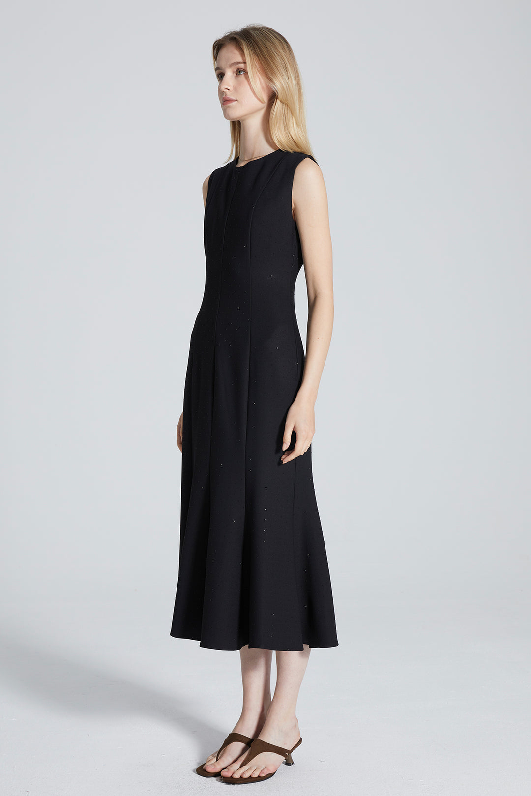 Jesse Sleeveless Black Dress