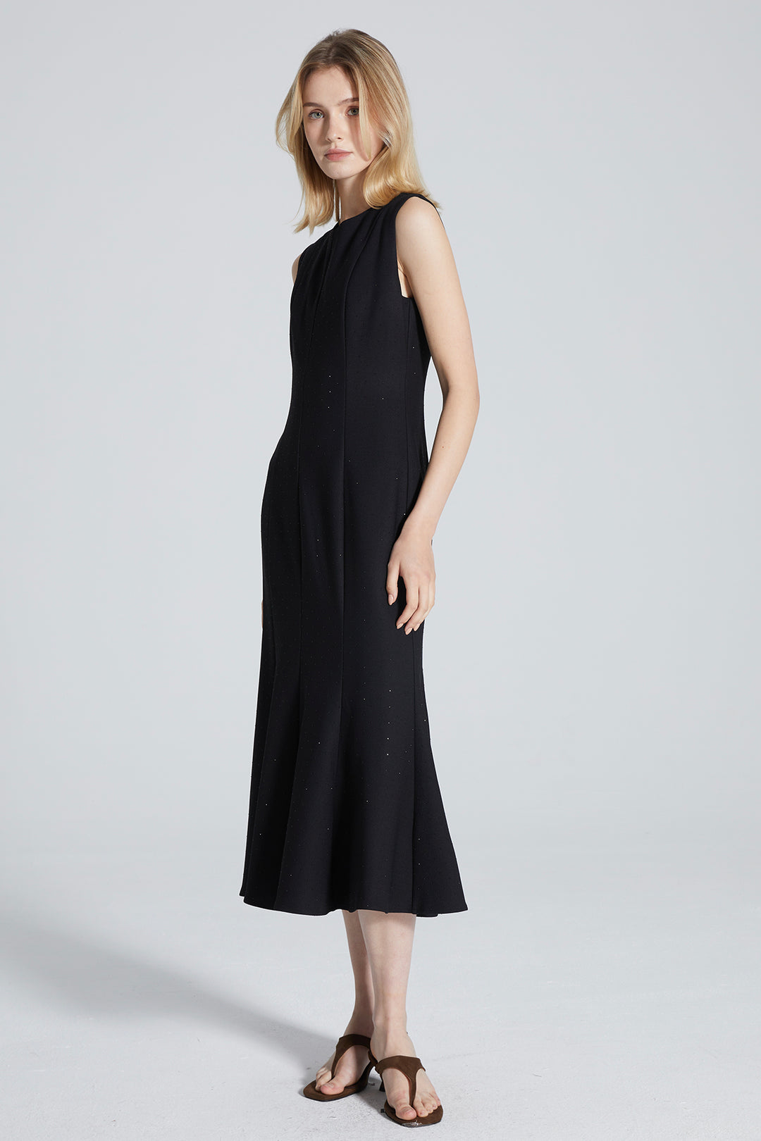 Jesse Sleeveless Black Dress