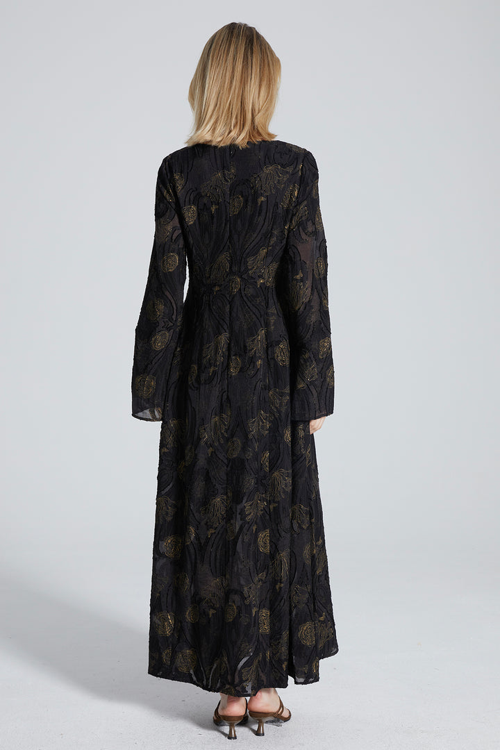 Nadia Long Sleeve Maxi Dress