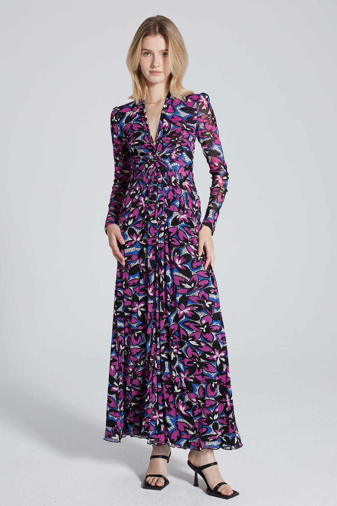 Bethany Print Maxi Dress