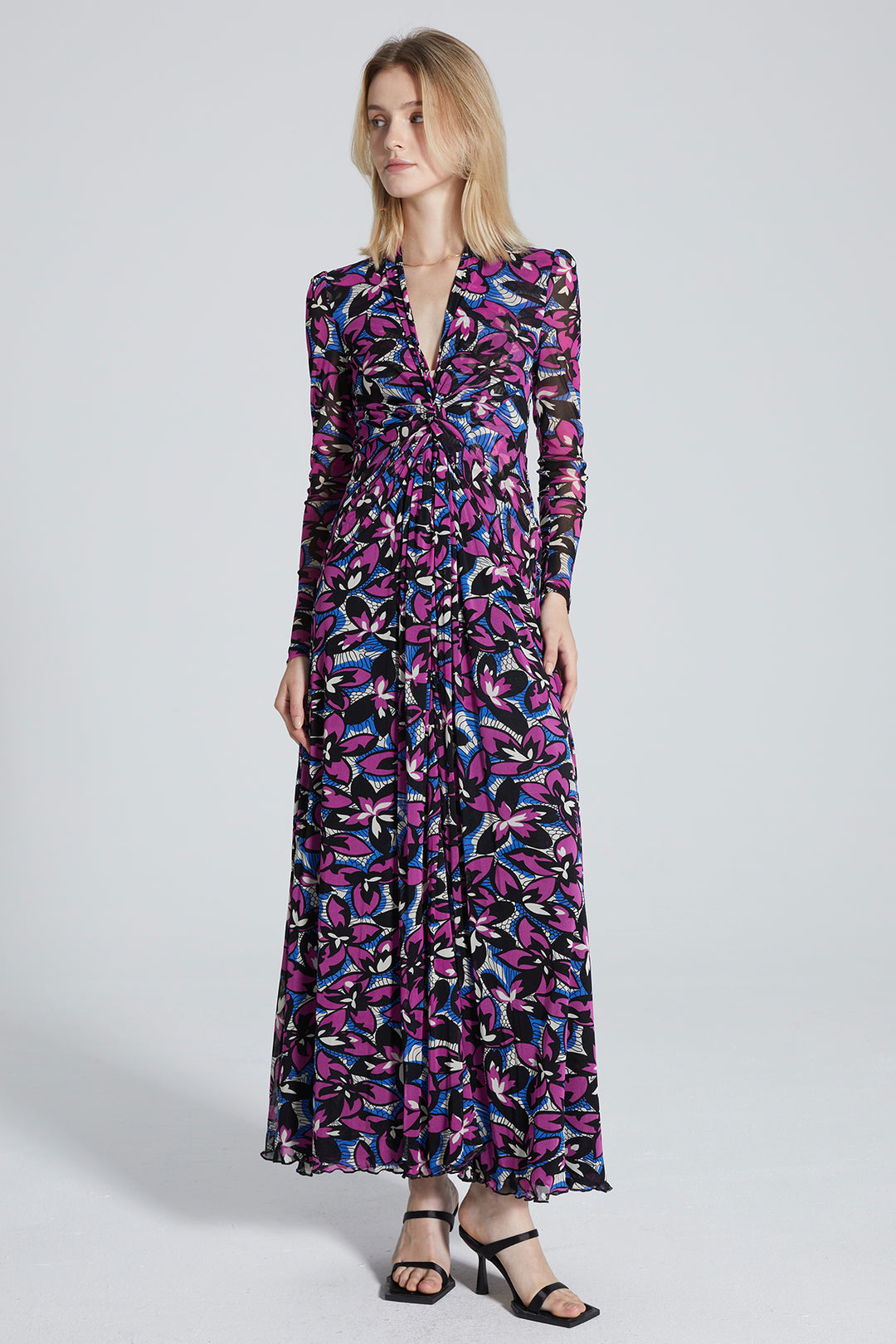 Bethany Print Maxi Dress