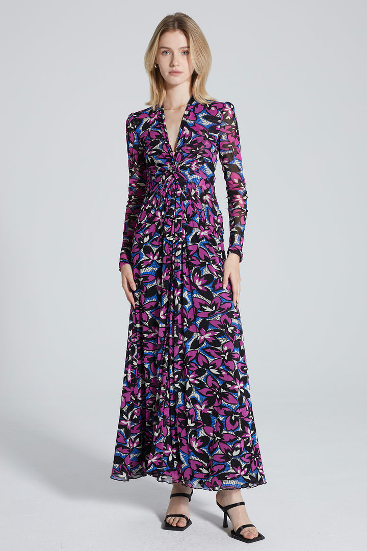 Bethany Print Maxi Dress