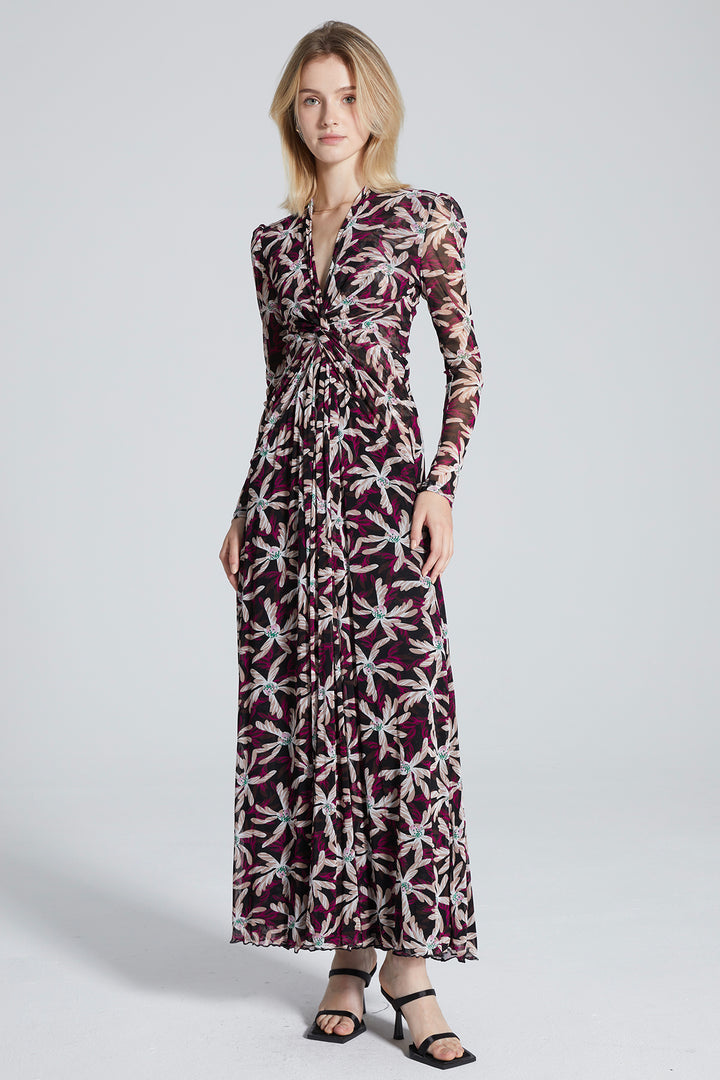 Bethany Print Maxi Dress