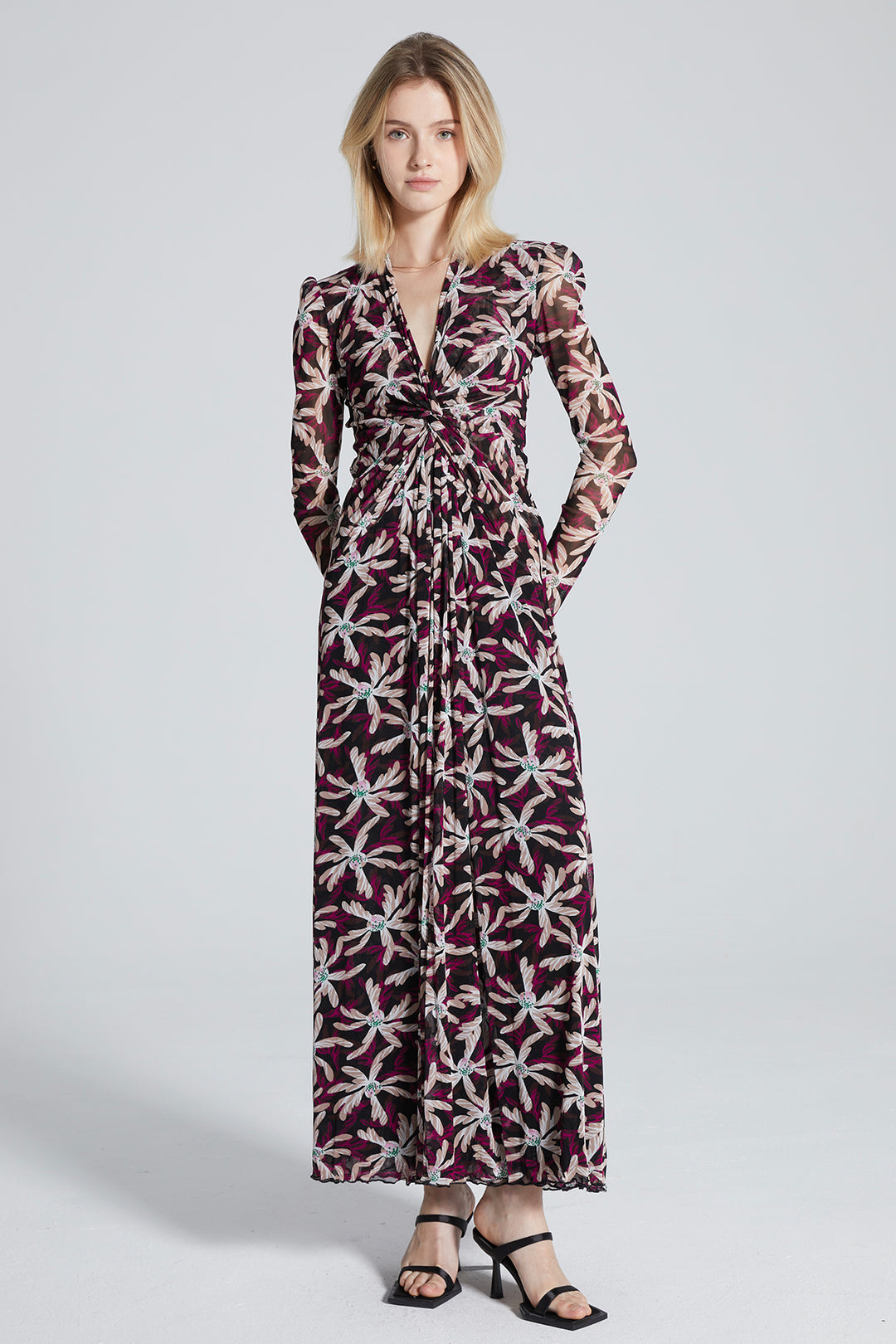 Bethany Print Maxi Dress