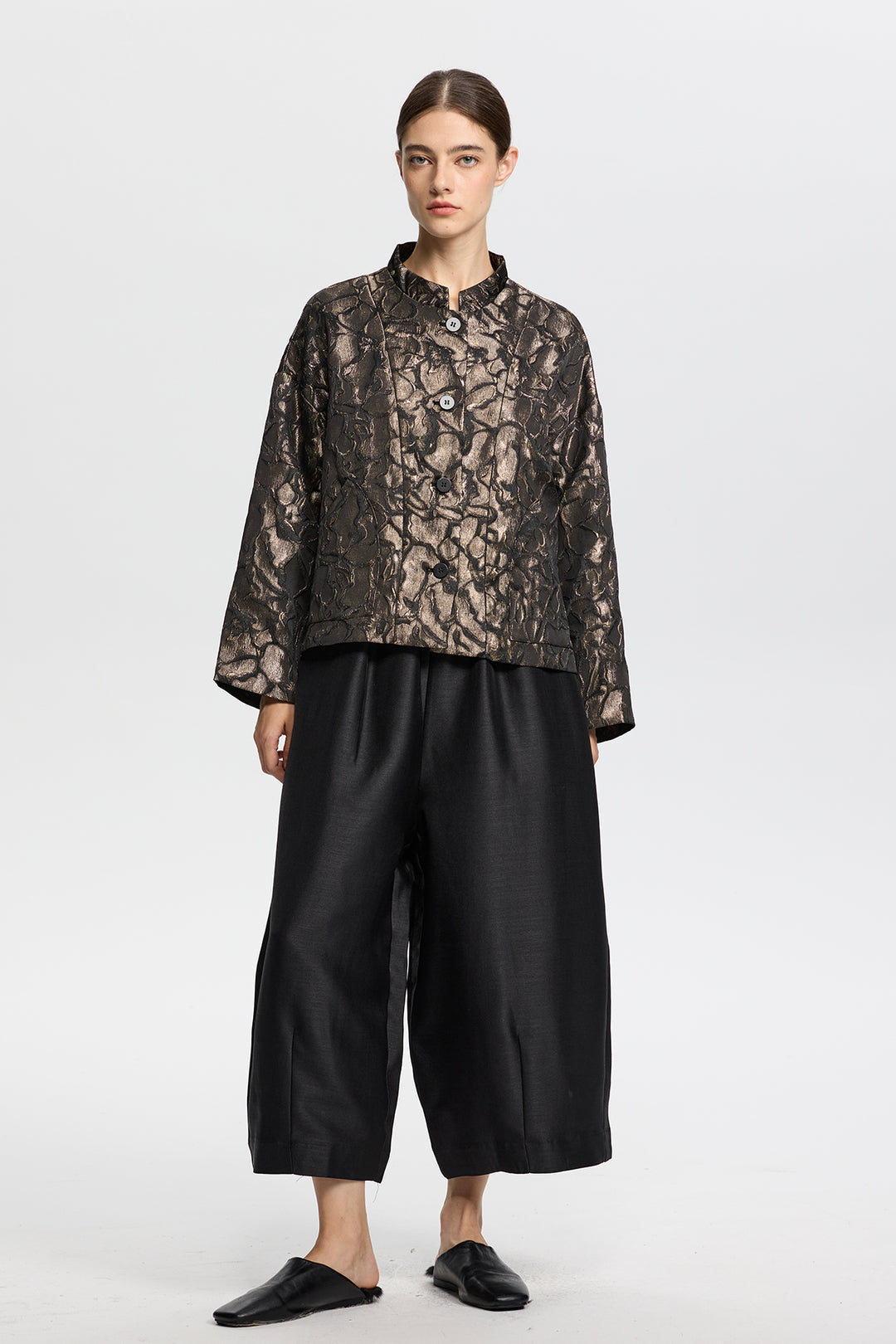 Helena Metallic Top