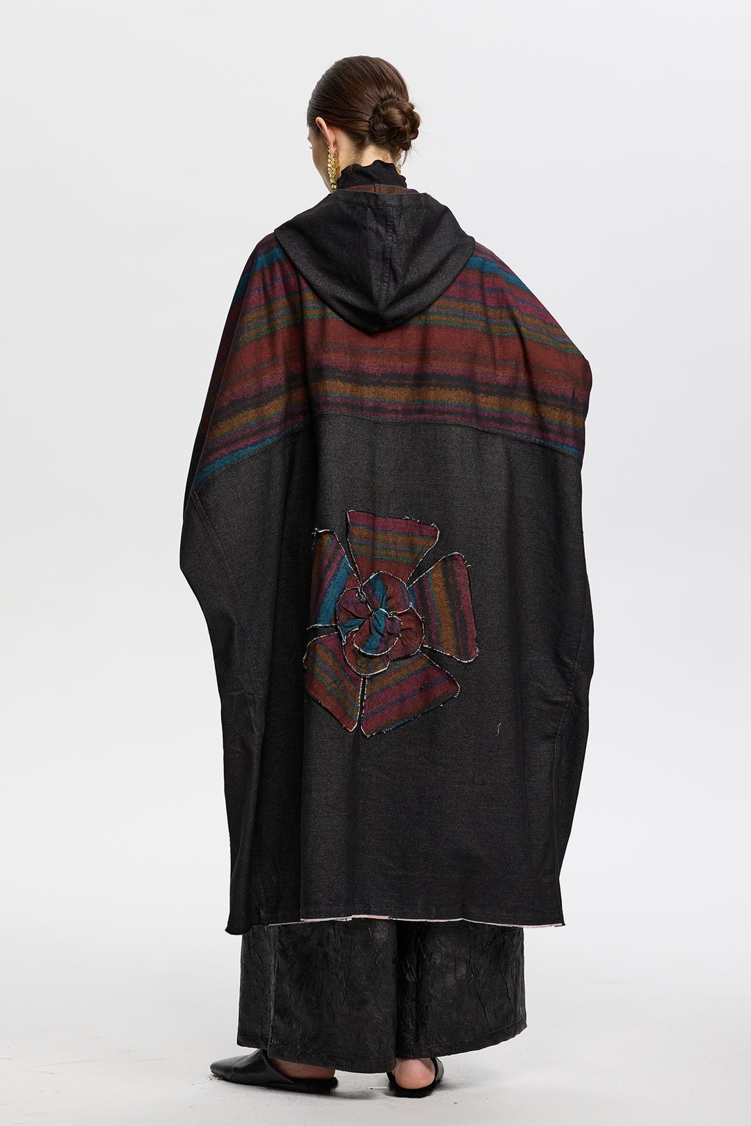 Rowena Vinatge Stripe Denim Coat