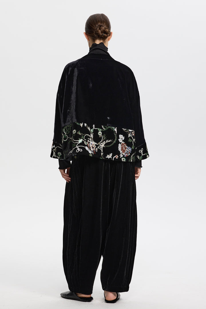 Artisanal Sequin Embellished Jacket