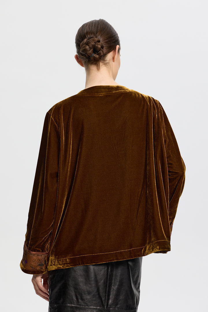 Sabina Velvet Coat