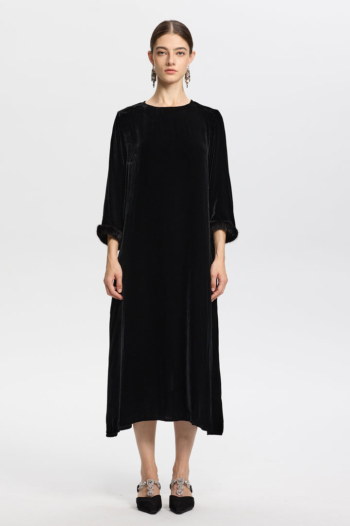 Irene Velvet Dress