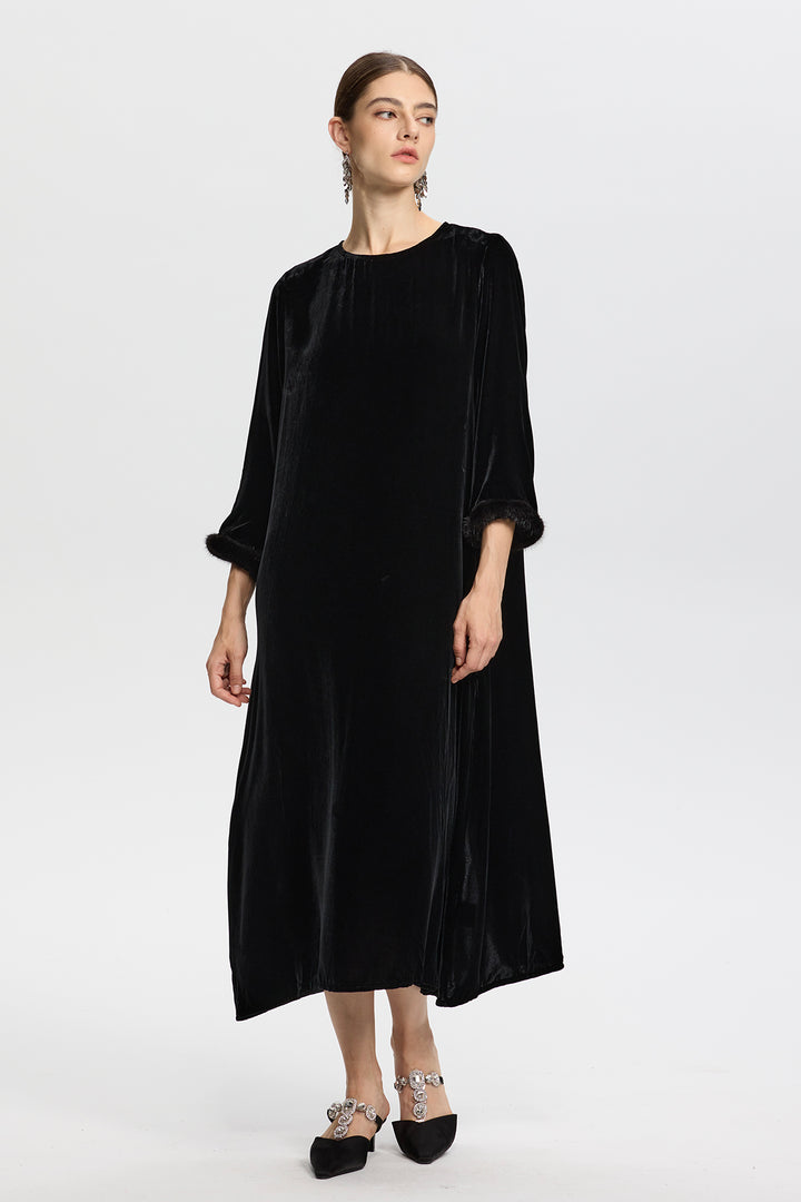 Irene Velvet Dress